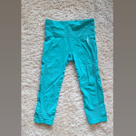 Gymshark Seamless Crop Leggings - Size Small - Picture 1 of 1